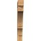 Ekena Millwork Balboa Block Smooth Bracket, Western Red Cedar, 5 1/2"W x 38"D x 42"H BKT06X38X42BOA05SWR - alternate 3
